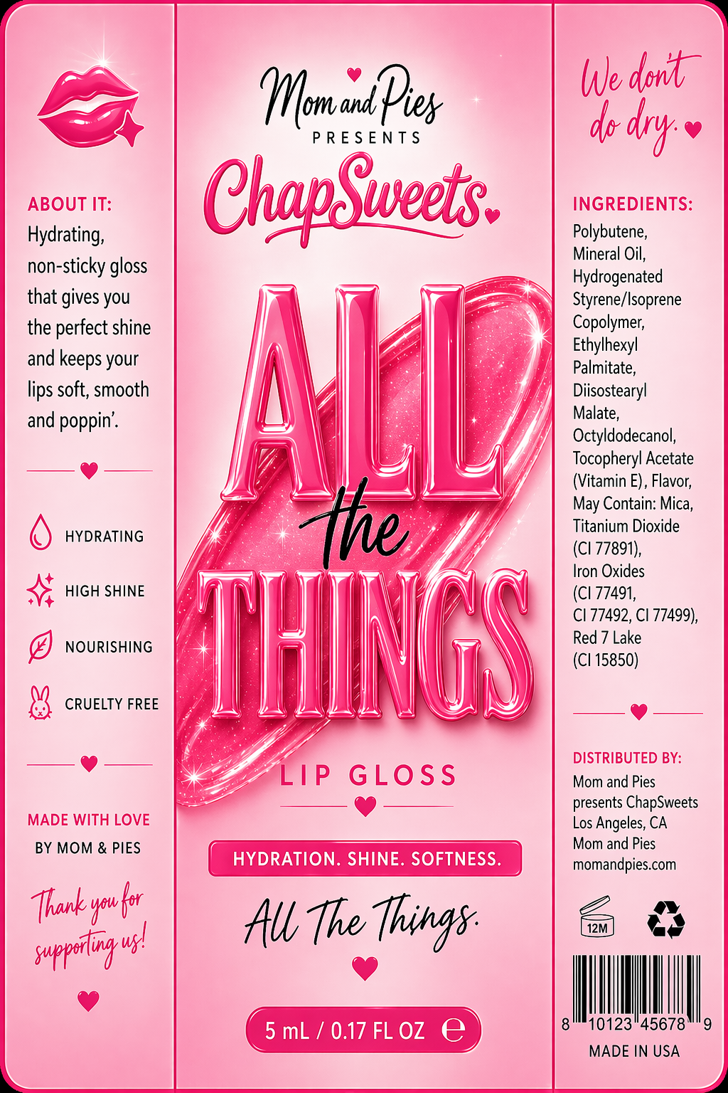 ChapSweets "All The Things"