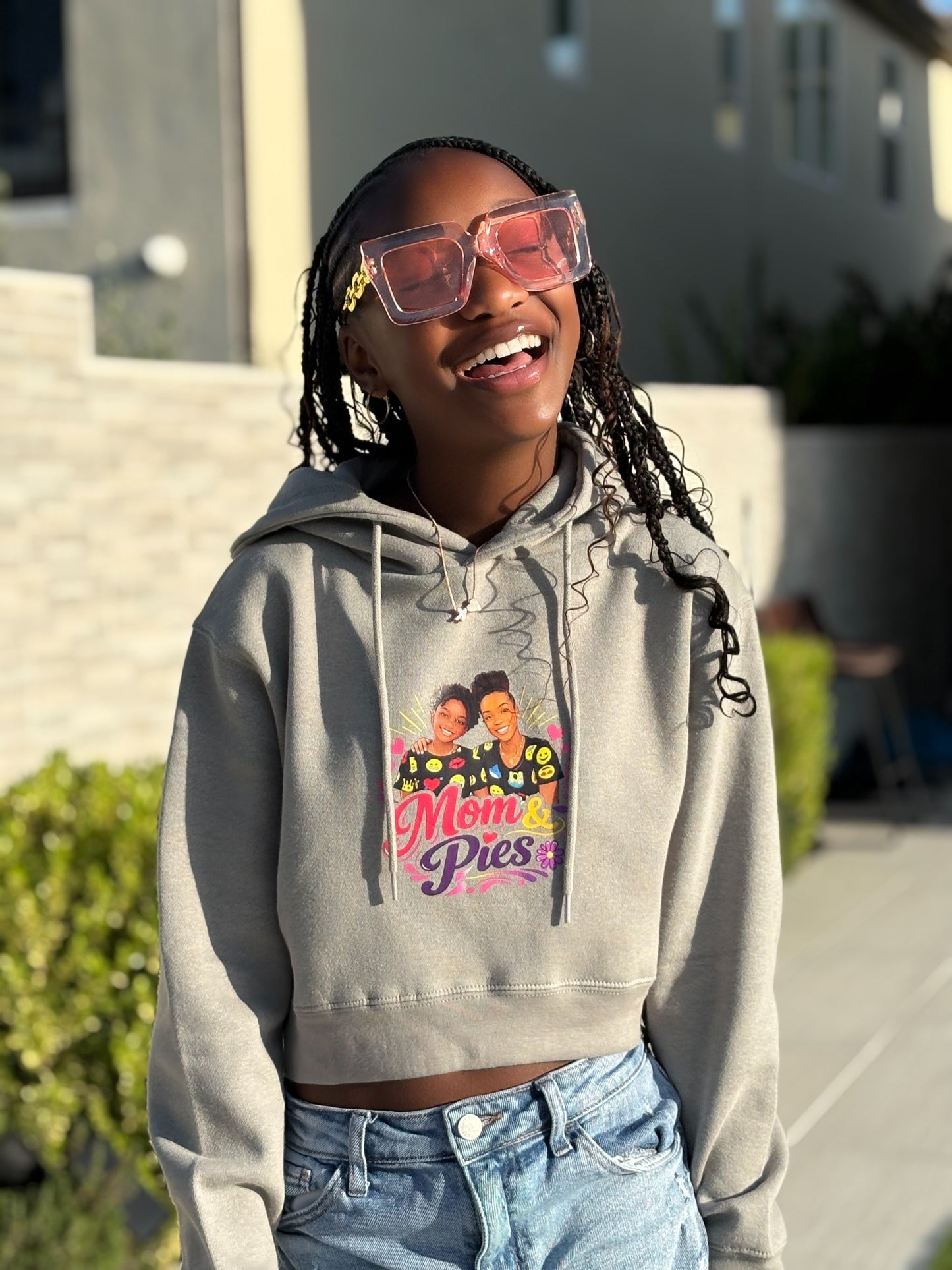 MP Crop Hoodie (Heather Gray)